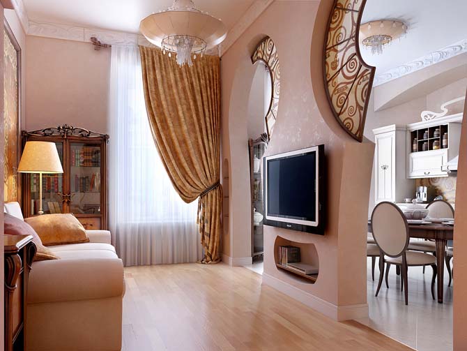 luxurious classy living room design