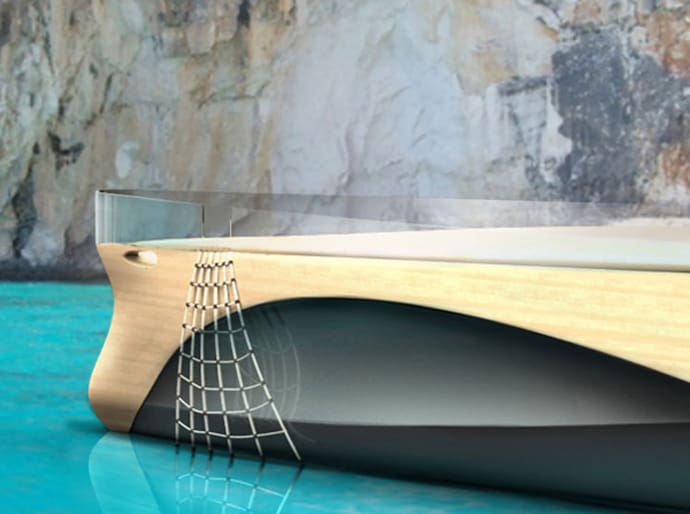 Elegant Yacht Concept Cronos by Simone Madella and Lorenzo Berselli   DesignRulz.com